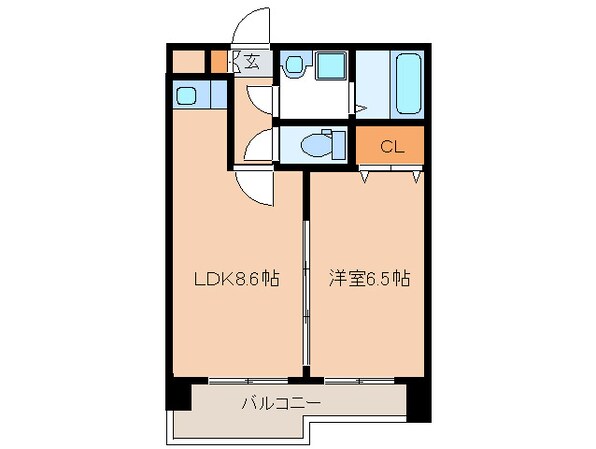 クラシカル大手門の物件間取画像